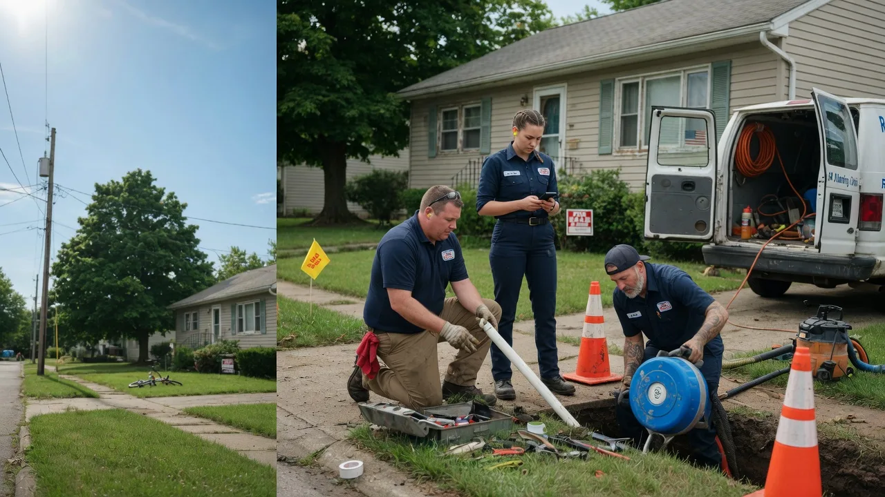 Sewer Line Repair in Coal Township, PA near me